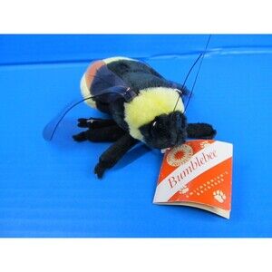 Smithsonians Backyard Bumblebee Plush Stuffed Animal Toy 2002 Soundprints w/Tag